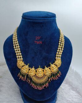Premium quality sapta laxmi pearl Necklace