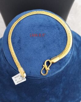 Premium quality One gram gold Gents bracelet
