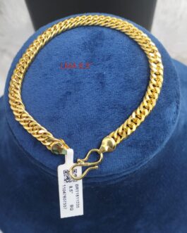 Premium quality One gram gold Gents bracelet