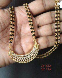 Premium quality Hand made  karimani with Big AD pendent