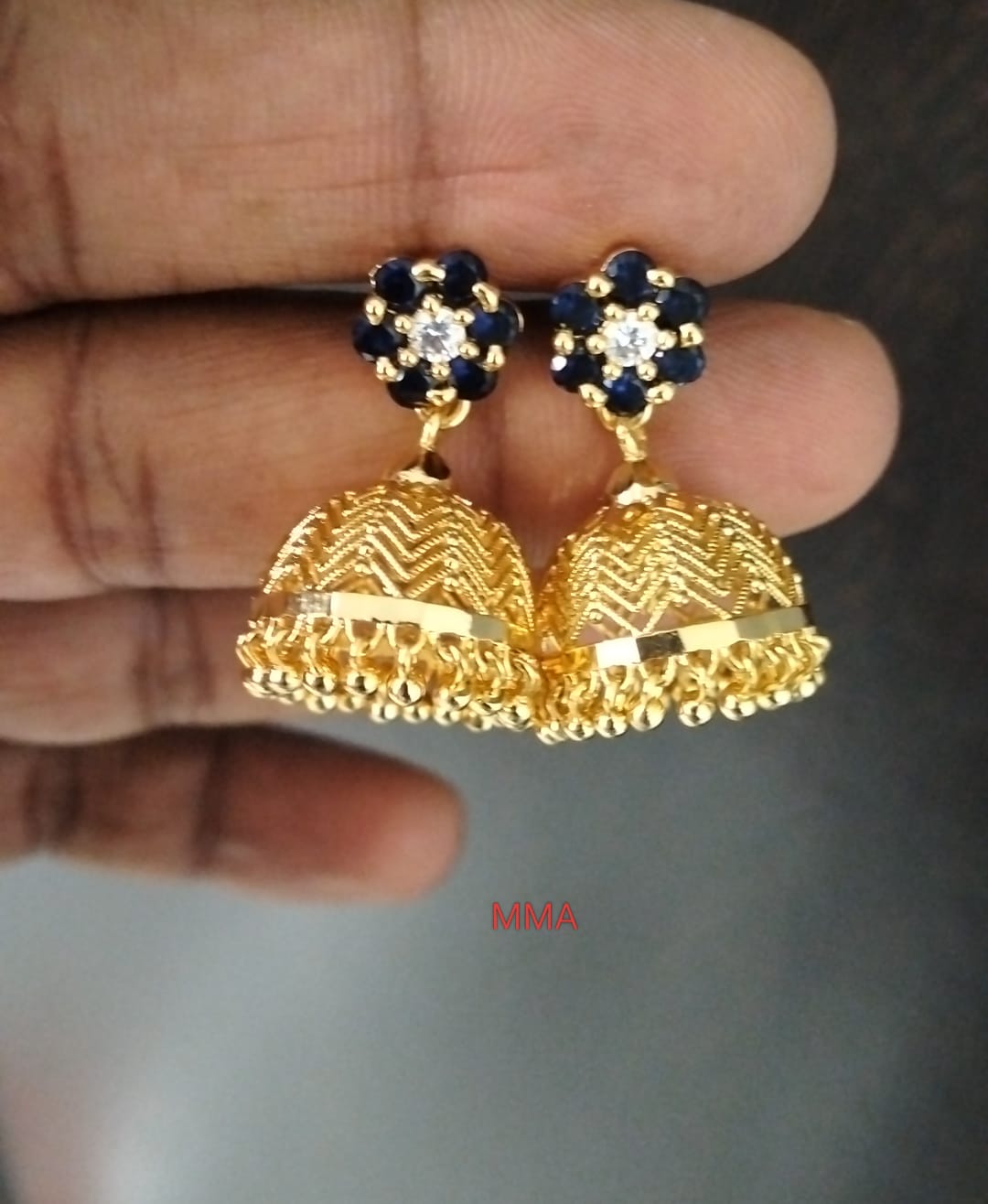 Premium quality One gram gold Jumka