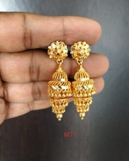 Premium quality one gram gold Detachable Jumka