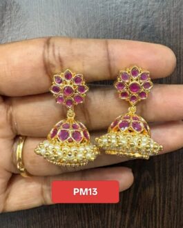 Premium quality one gram gold Belli Moda Jumka