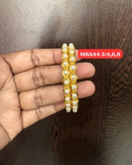 Premium quality One gram  Pearl bangles
