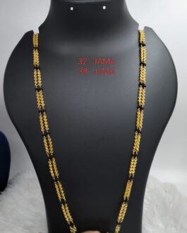 Premium quality One gram gold handmade mudi karimani with Thali