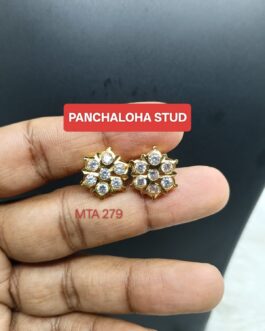 Premium quality Pure Panchaloha handmade stud ear rings