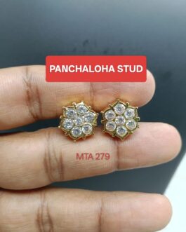 Premium quality Pure Panchaloha handmade stud ear rings