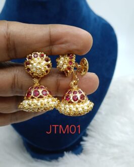 Premium quality one gram gold Belli moda Jumka
