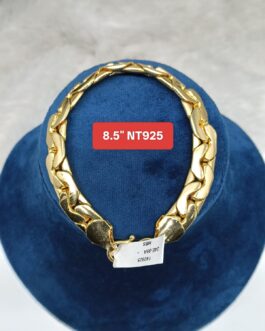 Premium One gram gold Gents heavy design bracelet