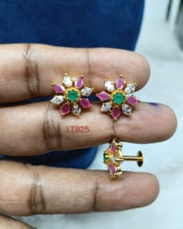 Premium quality One gram gold ear rings