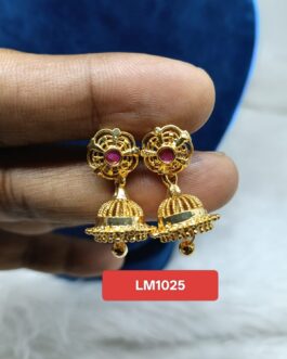Premium quality One gram gold small detachable jumka