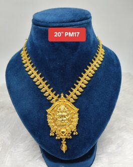 Premium quality One gram gold 20″ short  necklace
