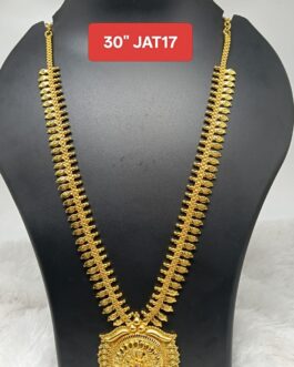 Premium quality One gram gold  long necklace