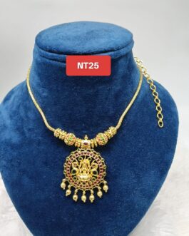 Premium quality One gram gold short necklace