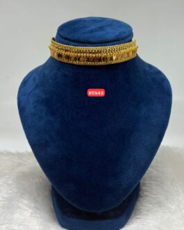 Premium quality one gram gold Sharade chocker necklace
