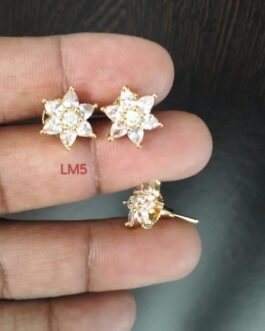 Premium quality One gram gold Stone work ear rings