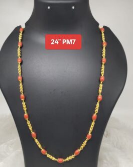 Premium quality One gram gold Mudi Coral chain