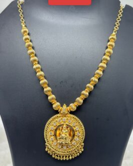 Premium quality One gram gold 20” Jomale neckalce with laxmi pendent