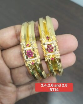 Premium quality One gram gold Coorgi bangles