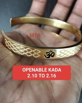 Premium quality one gram gold Openable Kada