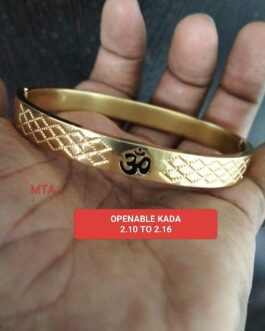Premium quality one gram gold Openable Kada