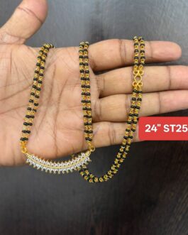 Premium quality One gram gold 24” Cap karimani with Ad pendent