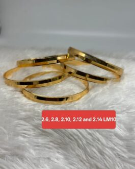 Premium quality One gram gold Gents Kada Bangle