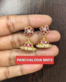 Premium quality small Panchaloha Belli moda Jumka