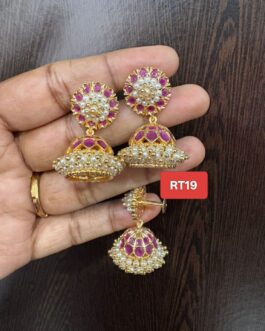 Premium quality One gram gold Belli moda Jumka