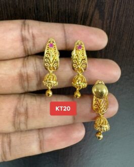 Premium quality One gram gold stud