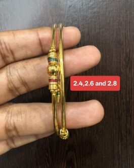 Premium quality One gram gold Single Kada Bangles
