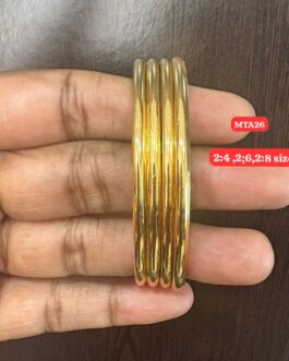 Premium quality One gram gold Plain bangles