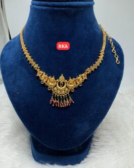 Premium quality Geru polish short necklace