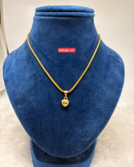 Premium quality One gram gold 18 inch chain with Dollar