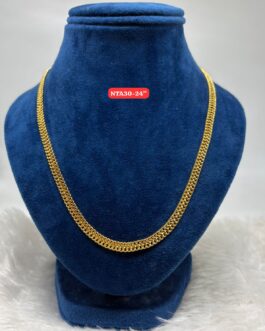 Premium quality One gram gold 24 inch chain