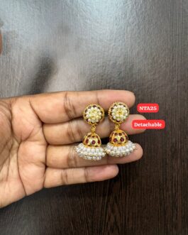 Premium quality One gram gold belli moda jumka