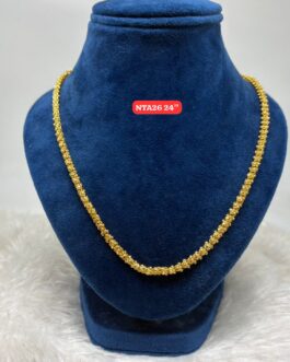 Premium quality One gram gold 24 inch dashavathara chain