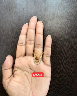 Premium quality One gram gold AD stone Vanki finger rings