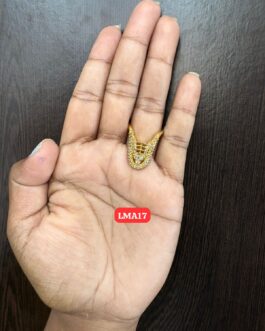 Premium quality One gram gold AD stone Vanki finger rings