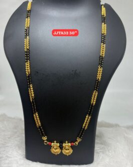 Premium quality one gram gold Mudi Karimani with Thali