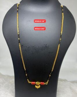 Premium quality One gram gold Karimani with thali