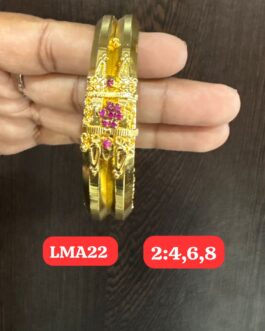 Premium quality One gram gold Coorgi bangles