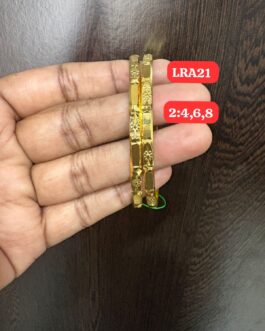 Premium quality One gram gold Patli bangles
