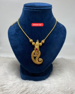 Premium quality One gram gold short necklace