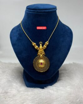 Premium quality One gram gold short necklace