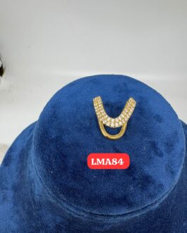 Premium quality One gram gold Stone vanki finger rings