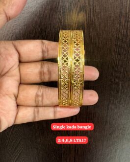 Premium quality One gram gold Single kada bangle