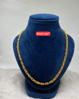 Premium quality One gram gold 20 inch gents chain