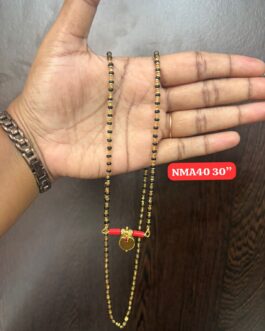 Premium quality One gram gold 30 inch single line Cap karimani with Thali