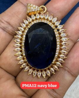 Premium quality One gram gold Big stone pendent